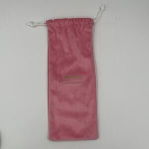 LoveShackFancy Velvet Rosa Beaux Pink Stanley Slim Bottle Pouch Dust Bag